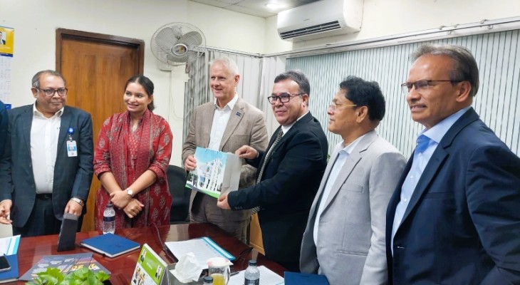 কমনওয়েলথ বিশ্ববিদ্যালয় অ্যাসোসিয়েশনের সাথে জাতীয় বিশ্ববিদ্যালয়ের মতবিনিময়